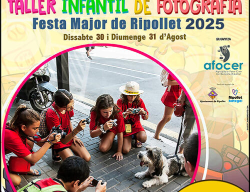 Taller infantil de fotografía de la Festa Major de Ripollet