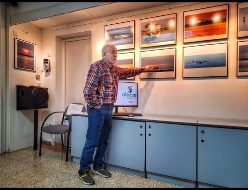 Veredicte concurs social paper de l’abril i inauguració exposició de Paco Archs al local social