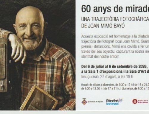 Exposició «60 anys de mirades: una trajectòria fotogràfica» de Joan Mimó a Ripollet