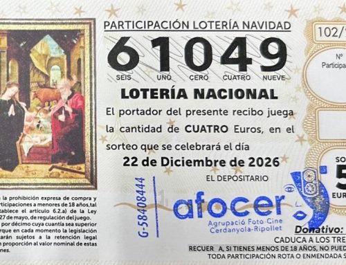 Ja tenim la loteria de Nadal